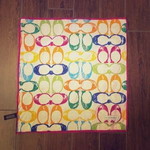 Authentic Coach square scarf